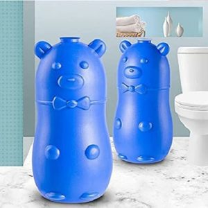 Blue Bear Toilet Cleaner, Magic Automatic Flush Toilet Cleaner Helper, Blue Bubble Cleaning