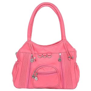 PU Women's Handbag Pink